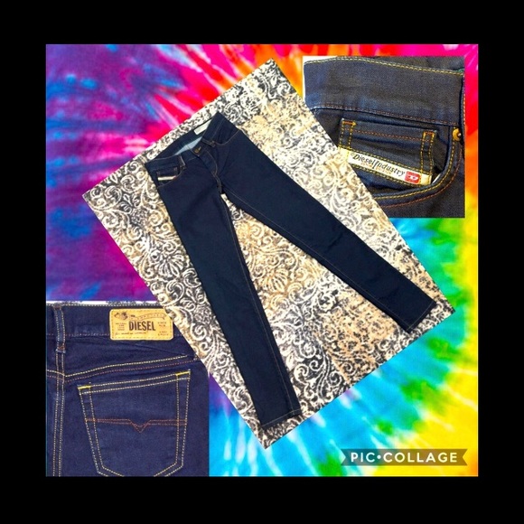 DIESEL NWOT GETLEGG SLIM SKINNY JEANS Size 24βWX32βL - Picture 12 of 12